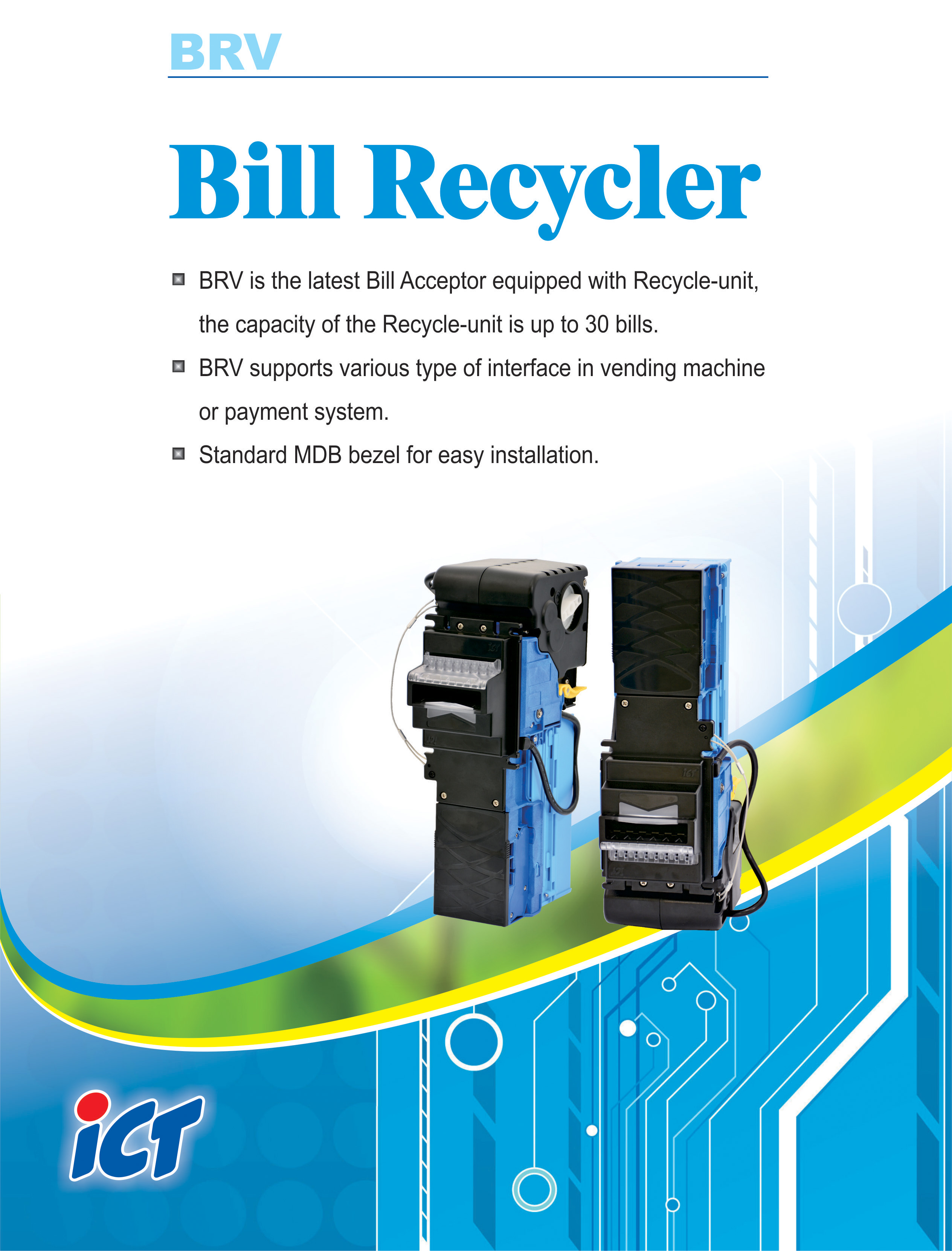 ICT Bill Recycler BRV