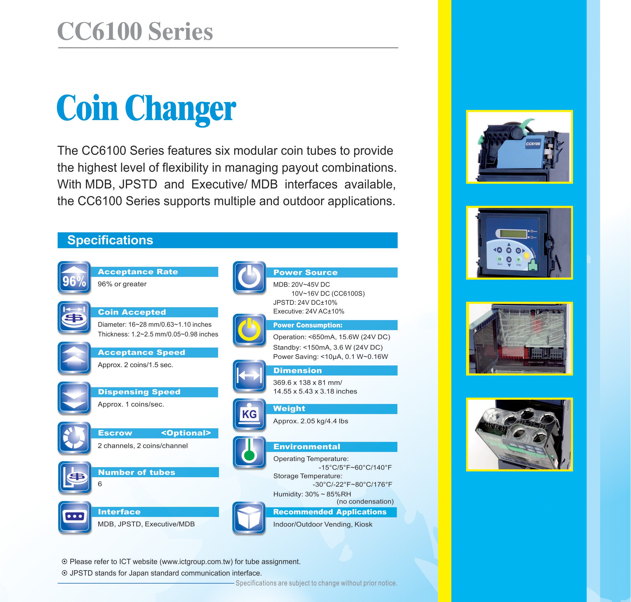 Coin Changer CC6100